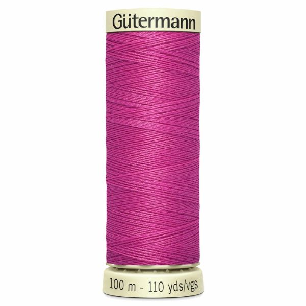 Gütermann, ompelulanka, 100 m,  väri 733 pinkki