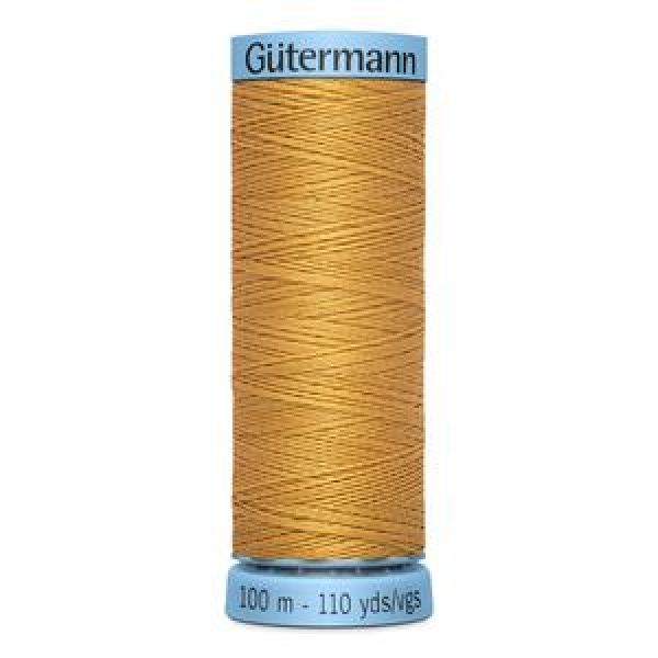 Gütermann, ompelulanka, 100 m,  väri 986 okrankeltainen